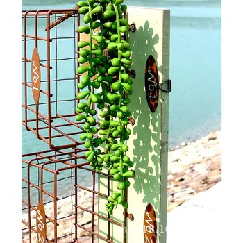 Dirbtinių Augalų String Žalia Karoliukai Grandines Augalų Dirbtinio Kabančių Augalų Perlų Eilutę Netikrą Sultingi Padirbtų Augalų Namų