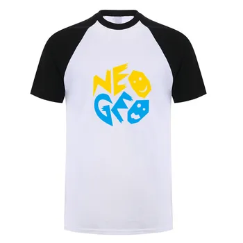 Vasaros Neo Geo MVS Marškinėliai Topai Trumpas Rankovės Medvilnės Žmogus, Neo-Geo T-shirt Mans 