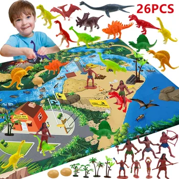 Patalpų Nuskaitymo Gamepad Dinozaurų Grindų Veiklos Interaktyvių mokomųjų Žaislų 26PC Juokinga plaything Vaikams Jouets supilkite enfants#2