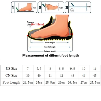 EMOSEWA Vyrų batai 2020 m. pavasarį vyrų drobė batai butas atsitiktinis batų nėrinių patogus, kvėpuojantis batai vyras butai dydis 39 - 44