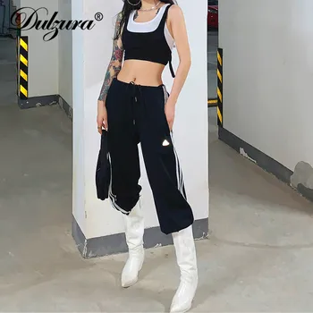 Dulzura medvilnės kratinys moterų pasėlių viršuje tankai bodycon seksualus streetwear šalies klubas kieto 2020 m. vasaros drabužių atsitiktinis festivalis