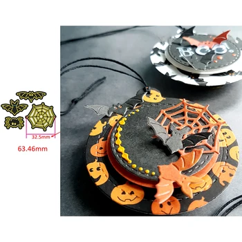 Helovinas voratinklyje Gpgb Moliūgų Vaiduoklių Metalo, Plieno Pjovimo Štampai, Skirti 