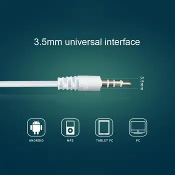 Universalus Laidinio Kontrolės In-Ear Stereo Butas laisvų Rankų įranga Priedai Ausų Laidinio In-line Rankų įrangą Balso laisvų Rankų įranga Samsung 