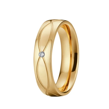 Aukso spalvos moterims vestuvinis žiedas Derliaus Vestuvinis Žiedas nemokamas pristatymas papuošalai