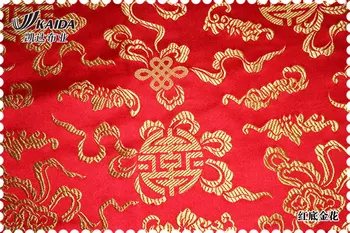 Kaida šilko brokatas žakardo užsakymą šilko cheongsam gražus antklodė audiniai yra 4 spalvų Kinijos Kostiumas