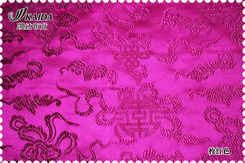 Kaida šilko brokatas žakardo užsakymą šilko cheongsam gražus antklodė audiniai yra 4 spalvų Kinijos Kostiumas