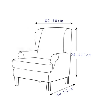 Kėdė, Sofa Recliner Sofos Padengti Baldų Slipcover Raštas Valgomasis, Namų Apyvokos Namų Dekoro Vientisos Spalvos Ruožas Skalbti