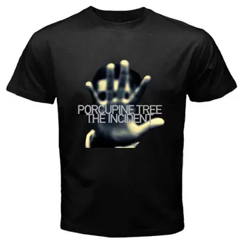 Naujas PORCUPINE TREE Įvykio-Roko Grupė Vyrų Black T-Shirt Dydis S iki 3XL Tee Marškinėliai Atsitiktinis Trumpas Rankovės