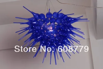 Karšto Pardavimo Mėlyna Murano Kristalų Liustra Lubų Pardavimas