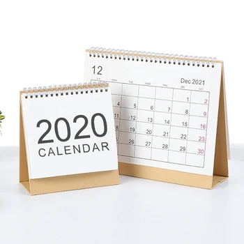 Stalinis Kalendorius 2021 Paprastas Dizainas 360° Vartyti Stalo Kalendorius Rugsėjis. 2020 - Dec. 2021 Kūrybos Kalendorius, Užrašinė