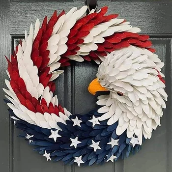 15Inch American Eagle Vainikas Tėvynės Vainikas 