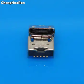 ChengHaoRan 2-10vnt Micro USB Jungtis Jack Įkrovimo lizdas Lizdas LG E400 E610 P880 L7 F180 LF200-F160LV 
