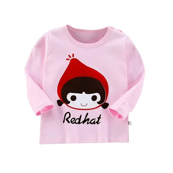 Vaikų Drabužius Pavasario Rudens Long Sleeve T-shirt Atsitiktinis korėjos Stiliaus Mergina, T-shirt