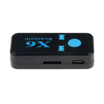 Kebidu 3 in 1 X6 USB Wireless Bluetooth V4.2 Muzikos Garso Imtuvas 3.5 mm Jack Dongle Adapterį, Automobilinio Garso Kabelis 