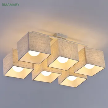 Paprasta kūrybos lubų lempa kambarį miegamasis LED lempos studijų valgomasis šviesos meno Amerikos šalyje modernus šviesa