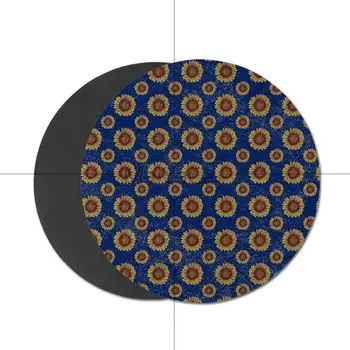 Maiyaca Saulėgrąžų natiurmortas žaidėjus žaisti kilimėliai Kilimėlis 20x20cm 22x22cm skersmens apvalios pelės mygtukai