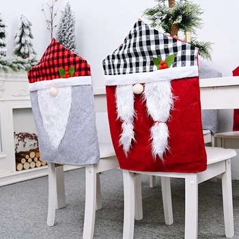 Kėdė Padengti Valgomasis Sėdynės Padengti Anti-Dirty House Apdailos Kalėdų Šalis Dekoro Naujųjų Metų Šalies Prekių