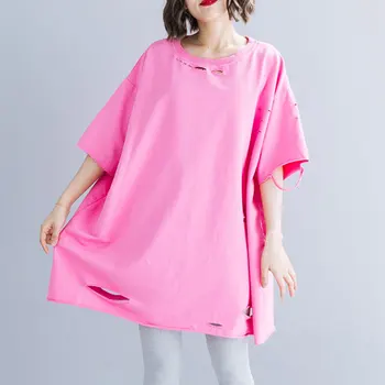 Pigūs didmeninė 2019 nauja Pavasario Vasaros Karšto pardavimo moterų mados atsitiktinis marškinėliai lady gražus gražus Viršūnes FW94