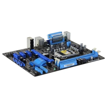 Intel H61 ASUS P8H61-M LX pagrindinė plokštė DDR3 16GB Lizdas LGA 1155 Darbalaukio Mainboard uATX Systemboard VGA, USB2.0 SATA II Panaudota
