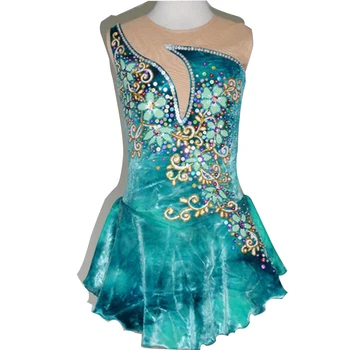 Pritaikymas Čiuožimo Konkurencijos Suknelės Čiuožyklos Dailiojo Čiuožimo Suknelė Gimnastikos Suaugusiųjų Vaikų Mergaitė Šokių Drabužiai