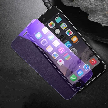 Anti-Mėlyna Šviesa Grūdintas Stiklas iPhone 11 12 Pro Max X Xs Xr Screen Protector, iPhone 7 8 Plius Priekiniai Filmas