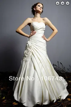 Vestuves plius dydis undinė balta debutante 2021 maxi afrikos nuotakos suknelės, satino viktorijos stiliaus pagal Užsakymą Vestuvių Suknelės
