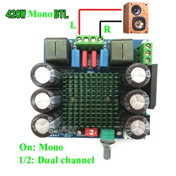 TDA8954TH D klasės audio stiprintuvą 2.0 dual channel Didelio galingumo skaitmeninis stiprintuvas valdybos 2*210W