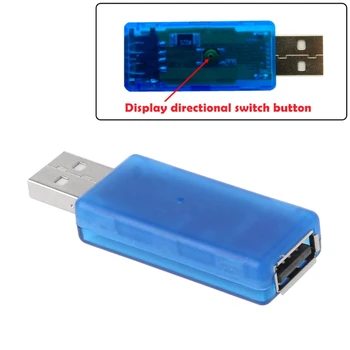 USB OLED Testeris Voltmeter Ammeter Energijos gamybos Pajėgumų Skaitiklio Įtampa Srovės Monitoriai