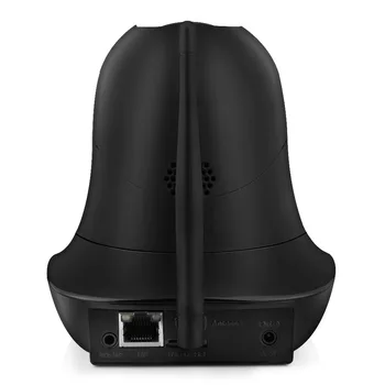 Namų biuro apsaugos 2MP, juoda spalva wifi PTZ kamerų, dviejų krypčių garso belaidžio vielos stebėjimo kameros su Garsu uosto, wifi-cam