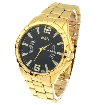 2021 Naujas Nerūdijančio Plieno Sporto laikrodžiai Kvarco Riešo auksinę Apyrankę Didelis Ciferblatas Žiūrėti reloj deportivo hombre A4