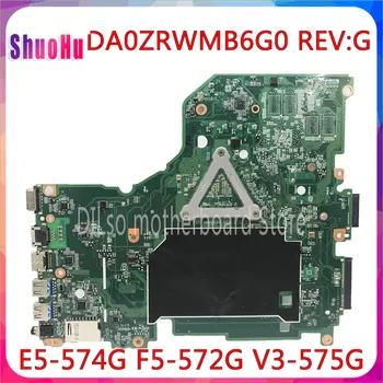 KEFU E5-574G Mainboard Acer Aspire E5-574 E5-574G F5-572 V3-575 V3-575G Plokštė I5-6200U CPU DA0ZRWMB6G0 Bandymo Originalas