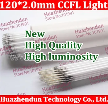 Naujas, Aukštos kokybės, Nemokamas pristatymas Vakarienę CCFL Šviesos 120 * 2.0 mm, LCD Apšvietimo Lempos Aukštos kokybės 120MM 10vnt