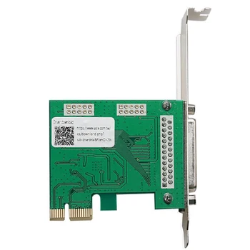 PCI-E Lygiagrečiai uosto kortelės 9Pin/25Pin serijos kortelę Spausdintuvo jungtis Valdytojas ASIX/AX99100 chip Plėtra su konverteris, adapteriai