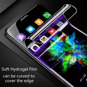 Visą Aprėptį Huawei Honor 7A Pro Anti-mėlyna Šviesa Ray HD Minkštos TPU Hidrogelio Kino Ekrano apsaugos Huawei Honor 7X Filmas