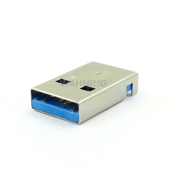 5vnt Didelės Spartos USB 3.0 Type Male Plug Jungtis USB3 Adapteris.0 Jack Litavimas, Prijunkite Duomenų PASIDARYK pats Įkroviklis Adapteris HY1384*10