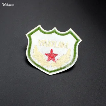 Armijos Žalioji Karinių Ženklų Siuvinėjimas, Drabužių Dėmės geležies Armijos Red star Lipdukai Audinio Drabužiai