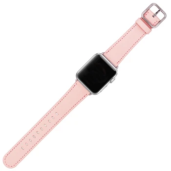 Natūralios Odos Watchband dirželis apple laikrodžių dirželiai drobės juosta iwatch 3/2/1 38mm 42mm diržo apyrankė smart žiūrėti