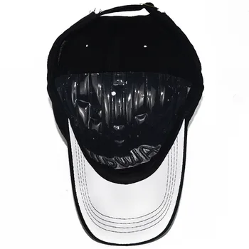 Reguliuojamas Hip-Hop ' o Kepurė-3D Laišką Siuvinėjimo Beisbolo kepuraitę-Snapback Hat-Medvilnės Atsitiktinis Laukinių Bžūp-Moterys, Vyrai Hat-Unisex Gegužinė Saulės Skrybėlę