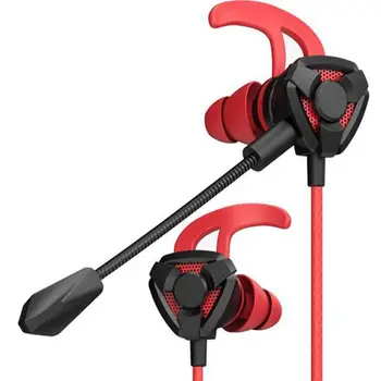 Laidinio Žaidimų Ausinės In-Ear Ausinės, Triukšmo Panaikinimo Stereo Ausinių su Mikrofonu QX2A