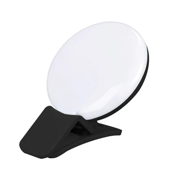 Selfie LED Šviesos Žiedas Įkrovimo Nešiojamų Įrašą Užpildykite Šviesa už Telefoną, Tabletės Vaizdo PUO88