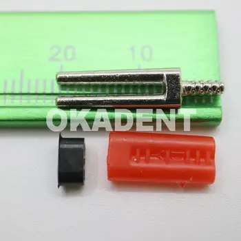 500sets Dantų Laboratorija Naudoti Dvigubos Pin su Plastikinių Lengvai naudojamas su Pindex Mašina, 21mm