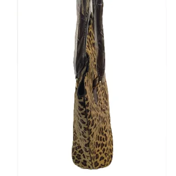 33*12.5*35cm Trumpo Kailio Leopard Rankinėje Didmeninė Ruošiniai Cheetah Troškinti Rankinėje Bridesmaid Dovanų Nešti DOM106172