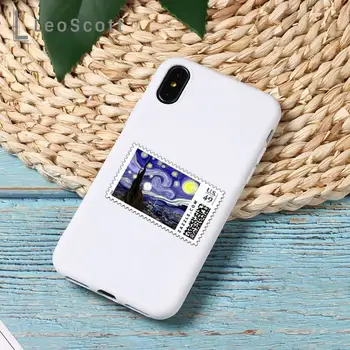 Antspaudas Van Gogho tapybai saulėgrąžų Telefono dėklas Saldainiai Spalvos Telefono dėklas skirtas iPhone 11 12 pro XS MAX 8 7 6 6S Plus X 5S SE 2020 XR