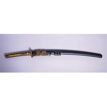 Katana Japonijos bushido samurajus kardas rankų darbo sulankstomi plieno aukšto kietumo kardas aštrus Full Tang Kinijos kardas