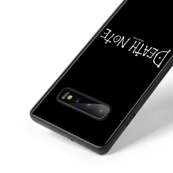Death note, Samsung Galaxy Note, 20 Ultra 10 9 8 S10 S10E S8 S9 S7 Plus Pro 5G Juoda Telefono dėklas