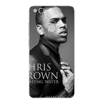 Chris Brown Vėsus Dangtelis Minkšto Silikono TPU Telefoną Atveju Huawei P8 P9 P10 P20 Lite Mate 9 10 Garbę 9 Mate 9 10 Por P9 P20 Plius