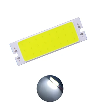 Allcob naujos cob led juosta 12v 62x20mm cob led juostelės šviesos šaltinis 7w Balta LED juostelė šviesos patalpų lempa lempa vamzdžiai
