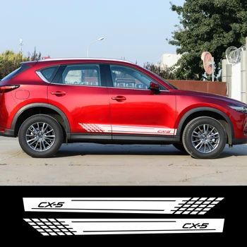 2vnt Skirti Mazda CX-5 Automobilių Lenktynių Lipdukas, Ilgai Juostele Sport 