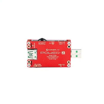 ChargerLAB GALIA-Z USB PD Įtampos Apgaulės Metrų KT002 Įkrovimo Galvos Ju Testeriai
