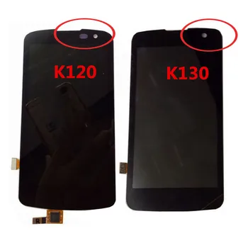 4.5 Colių LG K4 LTE K4 4G K120 K120E K130E K130 LG K4 LCD Ekranas+Touch Ekranas skaitmeninis keitiklis Asamblėjos Juoda Spalva Su Rinkiniai